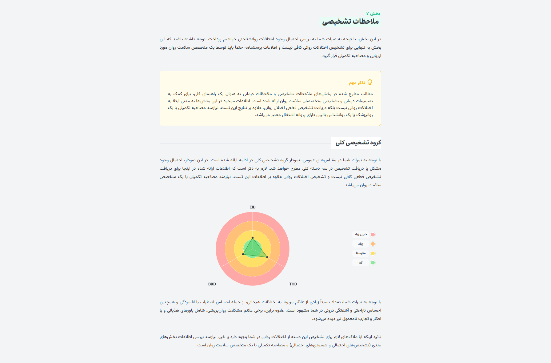 نمونه تفسیر جامع ۳ از تست شخصیت شناسی MMPI-3 (335 سوالی)